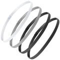 Elastic Sports Headbands 4pcs